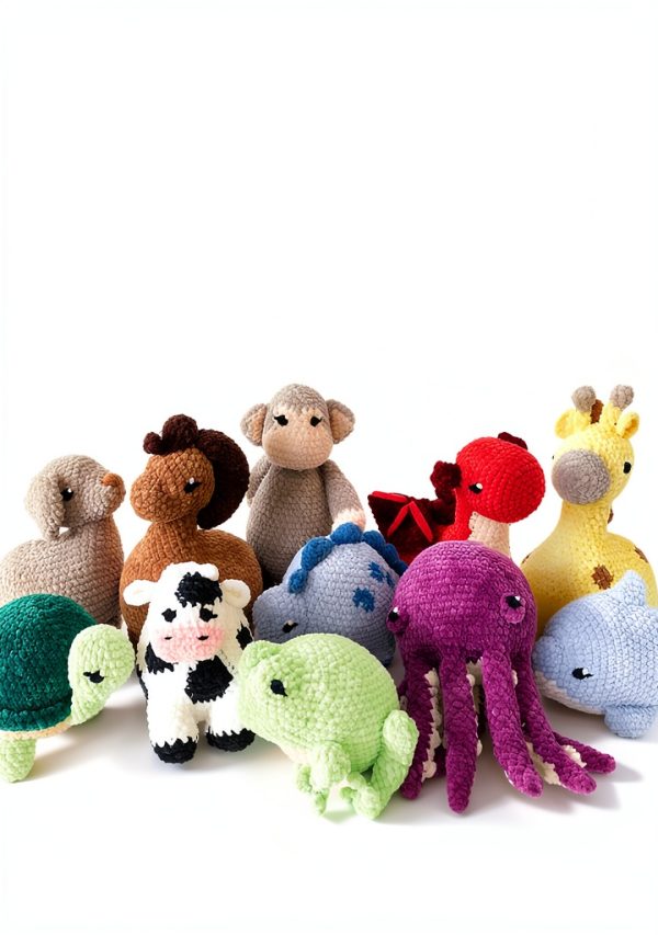 Stuffed Animal Crochet Pattern Page Street Publishing PDF Guide-0
