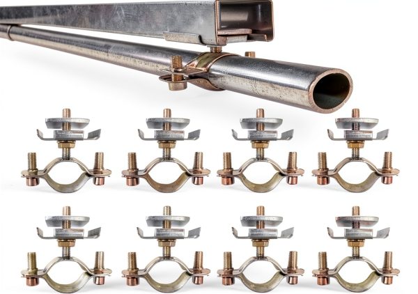 Strut Clamp 8 Pack Stainless Steel & Galvanized Steel 360° CHENGLONG-0