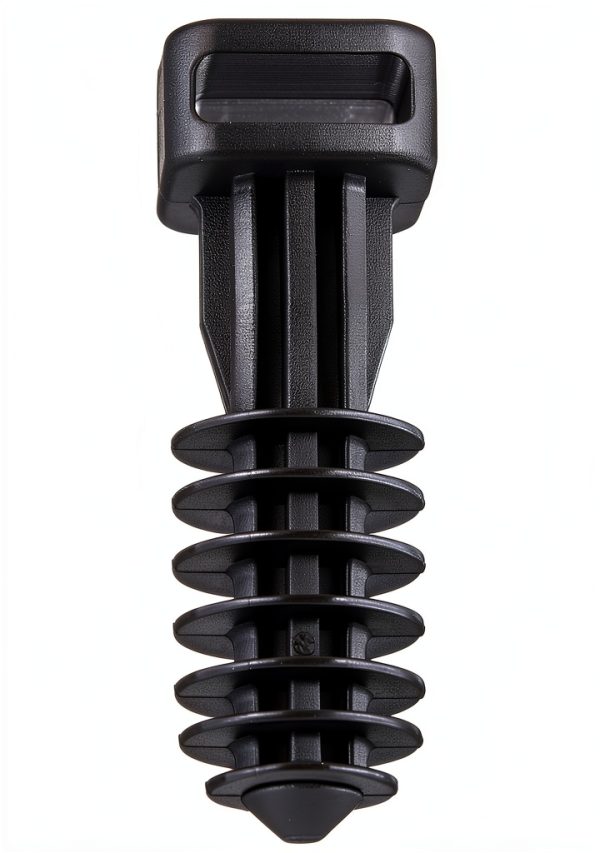 Panduit MPMH38-L0 Push Mount Nylon 6.6 Black 0.38" Hole Pack 50-1