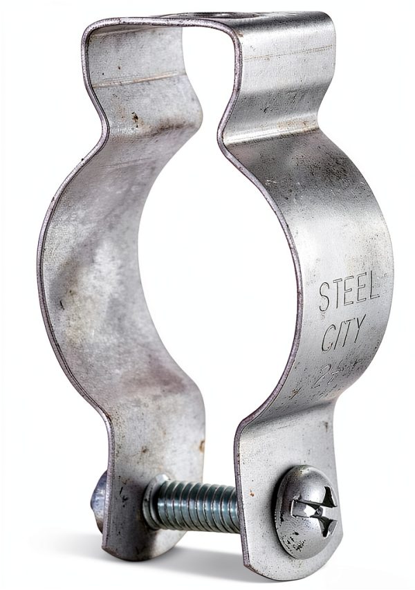 2-1/2" Conduit Hanger by THOMAS & BETTS Metal Silver Pack of 1-0