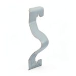 ERICO Caddy K8 Conduit Clip, 1/2 in Conduit, 25/100 lb Load, 0.709 in OD, Spring Steel-0