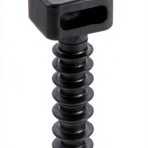 Panduit MPMH38-L0 Push Mount Nylon 6.6 Black 0.38" Hole Pack 50-0