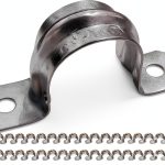 1/2 Inch Snap-On Conduit Strap Airmont – Galvanized, 100‑Pack-0