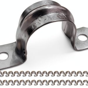 1/2 Inch Snap-On Conduit Strap Airmont – Galvanized, 100‑Pack-0