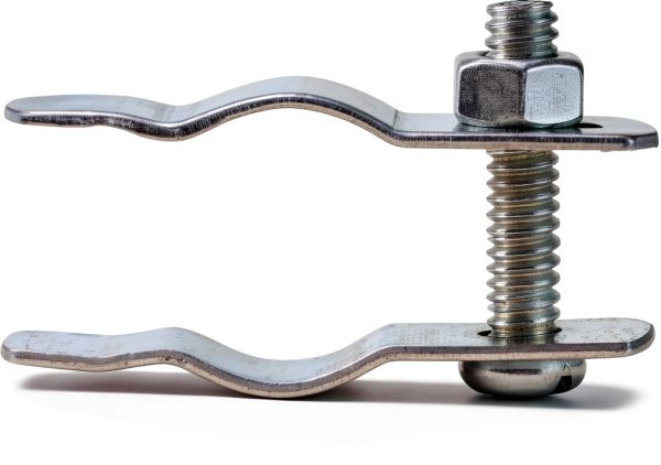 QWORK Conduit Hanger with Bolt Features, 1/2 Inch Zinc-Plated Steel, Pack of 50 - Insulated Supports or Threaded Rods for EMT, Rigid Conduits-3