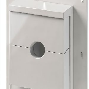 BUILDERS EDGE SMS68TW Split Primed Mounting Block 12x9.5x6.5in-0