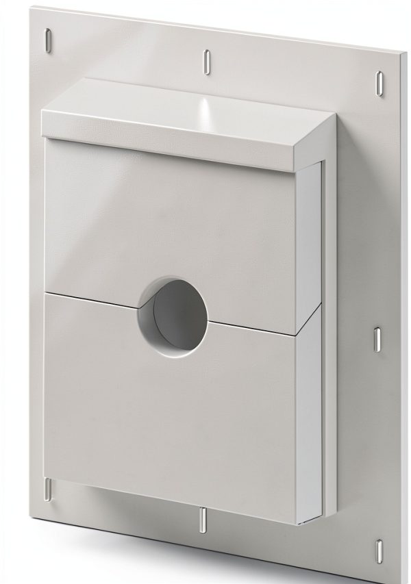 BUILDERS EDGE SMS68TW Split Primed Mounting Block 12x9.5x6.5in-0