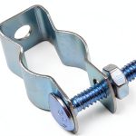 Sigma ProConnex 49130 EMT Conduit Hanger #2-1/2 Silver 2-Pack-0