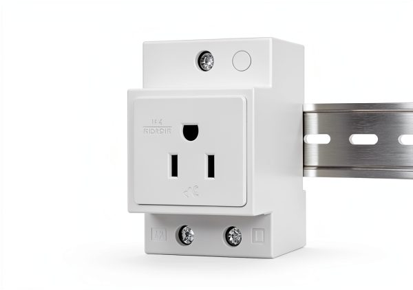 DIN Rail Socket banapoy Modular Power Socket with Nylon Casing-6